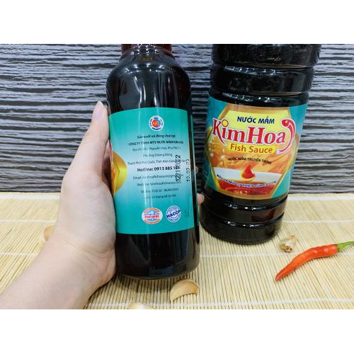 Nước Mắm Kim Hoa 20 Độ - Chai 500ml